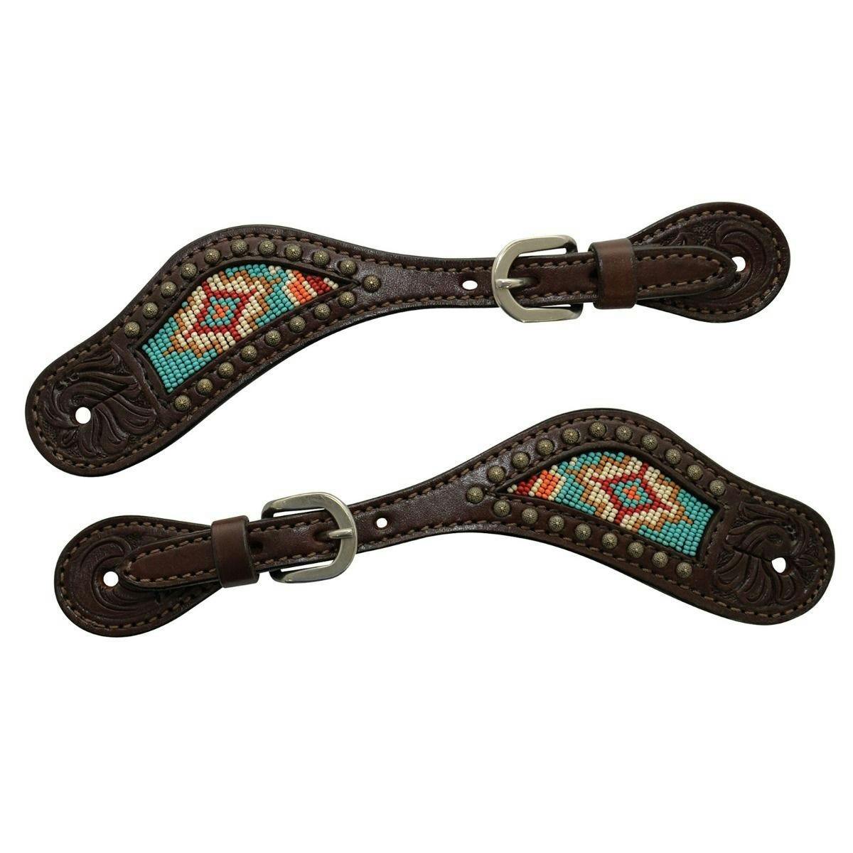 Beaded Berry Spur Straps